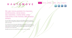 Desktop Screenshot of hautemove.com